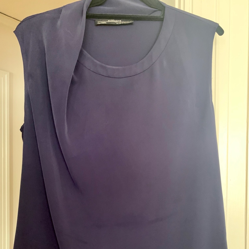 Deep Blue/Purple All Saints Blouse